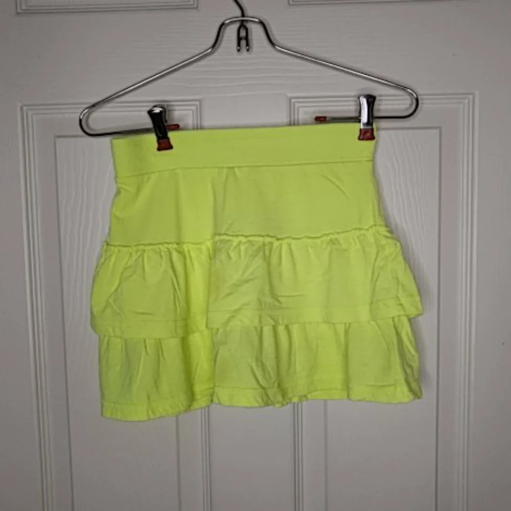 Girl's Old Navy Bright Yellow Tiered Ruffled Skirt Sz. 10/12 or Large